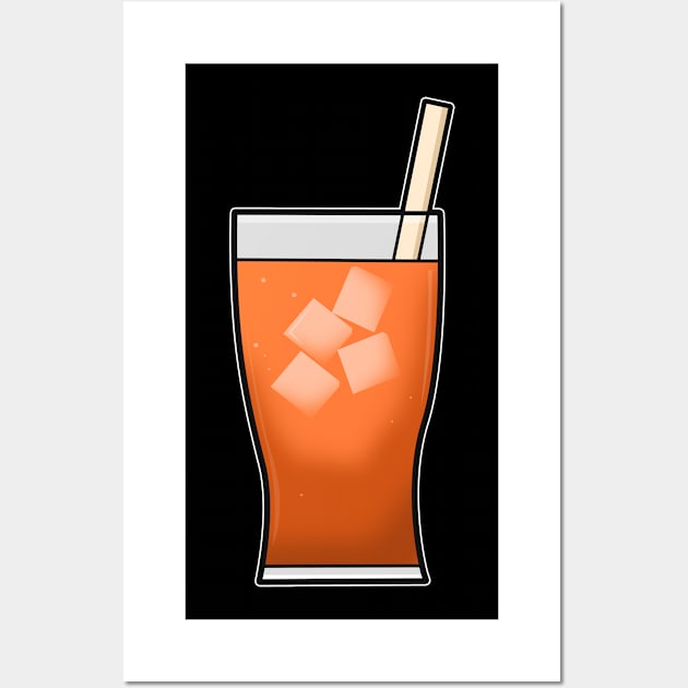 Cocktail Drink Wall Art by Imutobi